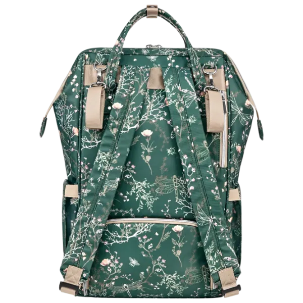 Rucsac pentru mămici Kikka Boo Siena Luxe Secret Deep Green photo 4