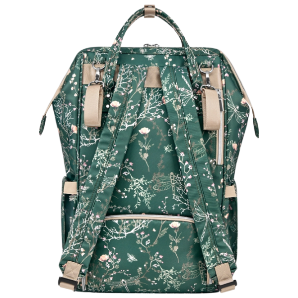 Rucsac pentru mămici Kikka Boo Siena Luxe Secret Deep Green photo 4