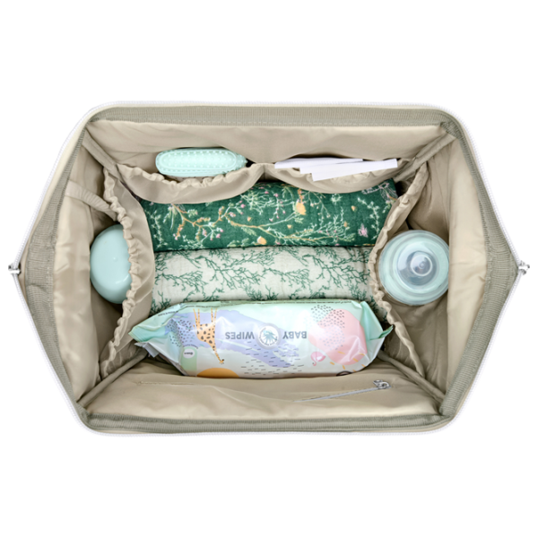 Rucsac pentru mămici Kikka Boo Siena Luxe Secret Deep Green photo 5