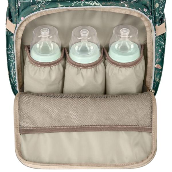 Rucsac pentru mămici Kikka Boo Siena Luxe Secret Deep Green photo 6