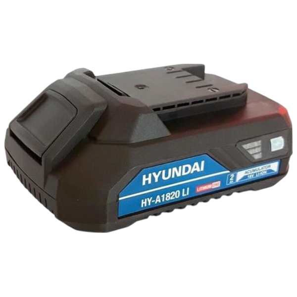 Аккумулятор для инструментов Hyundai HY-A1820 LI Li-Ion / 2 Ач / 18 V photo 1 Аккумулятор для инструментов Hyundai HY-A1820 LI Li-Ion / 2 Ач / 18 V photo 1