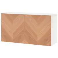 Навесные шкафы Ikea Besta Дуб Сонома