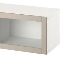 Dulap suspendat Ikea Besta Beige photo 4