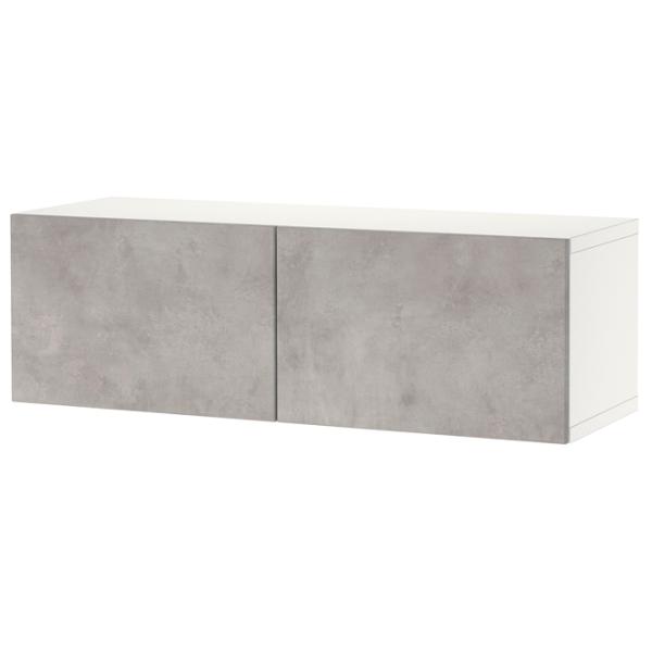 Навесные шкафы Ikea Besta Серый photo 1 Навесные шкафы Ikea Besta Серый photo 1