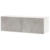 Dulap suspendat Ikea Besta Gray