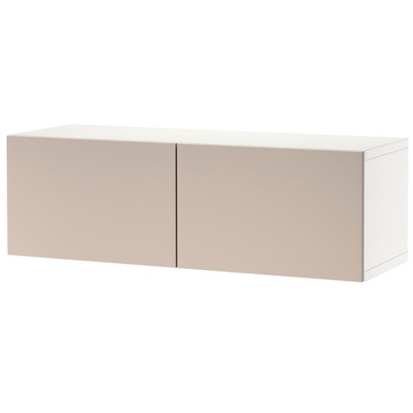 Навесные шкафы Ikea Besta Бежевый photo 1