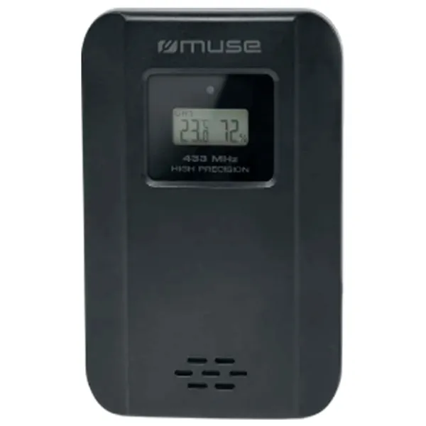 Stație meteorologică Muse M-085WS Black photo 3