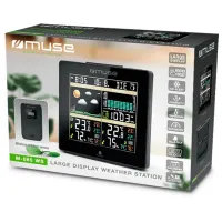 Stație meteorologică Muse M-085WS Black photo 6