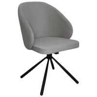 Scaun de bucătărie Mobiland Patya Anka 04 Stofă/ Grey Black