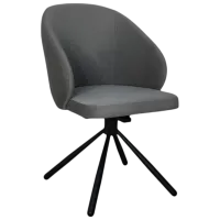Кухонный стул Mobiland Patya Anka 05 Ткань/ Тёмно-серый Черный
