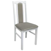 Кухонный стул Drewmix Bos 7 26B Ткань/ Белый Beige