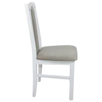 Кухонный стул Drewmix Bos 7 26B Ткань/ Белый Beige photo 2