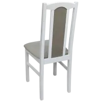 Кухонный стул Drewmix Bos 7 26B Ткань/ Белый Beige photo 3