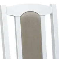 Кухонный стул Drewmix Bos 7 26B Ткань/ Белый Beige photo 5
