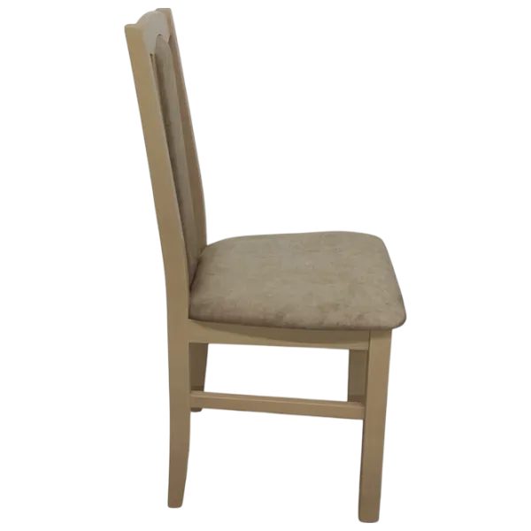 Кухонный стул Drewmix Bos 7 21B Ткань/ Коричневый Beige photo 2 Кухонный стул Drewmix Bos 7 21B Ткань/ Коричневый Beige photo 2
