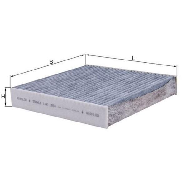 Filtru de salon Mahle MHL-LAK 1954  photo 2