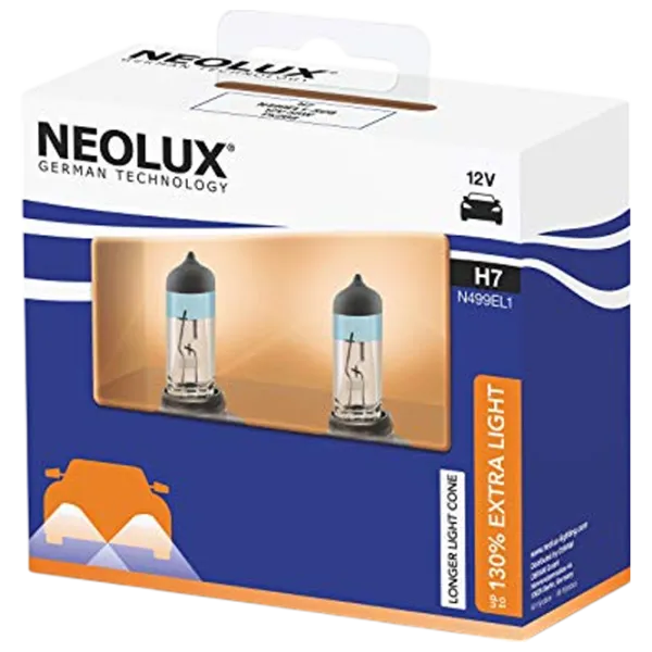 Lampă auto Neolux N499EL1-2SCB +150% Halogen / H7 / PX26d / 55 W /  photo 1