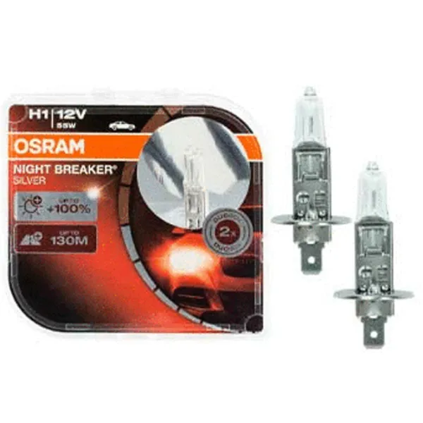 Автомобильная лампа Osram 64150 NBS Галоген / H1 / P14.5s / 55 Вт /  photo 1