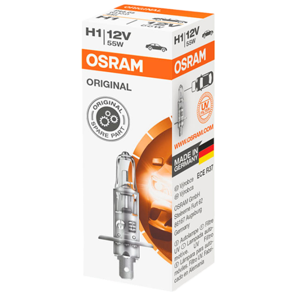 Автомобильная лампа Osram 42788-64150 Галоген / H1 / P14.5s / 55 Вт /  photo 2 Автомобильная лампа Osram 42788-64150 Галоген / H1 / P14.5s / 55 Вт /  photo 2