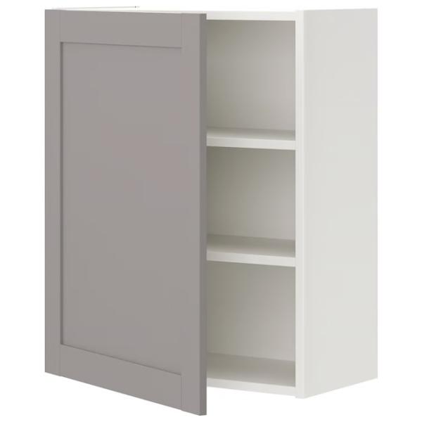 подвеснои шкаф для ваннои комнаты Ikea Enhet МДФ / Белый photo 1