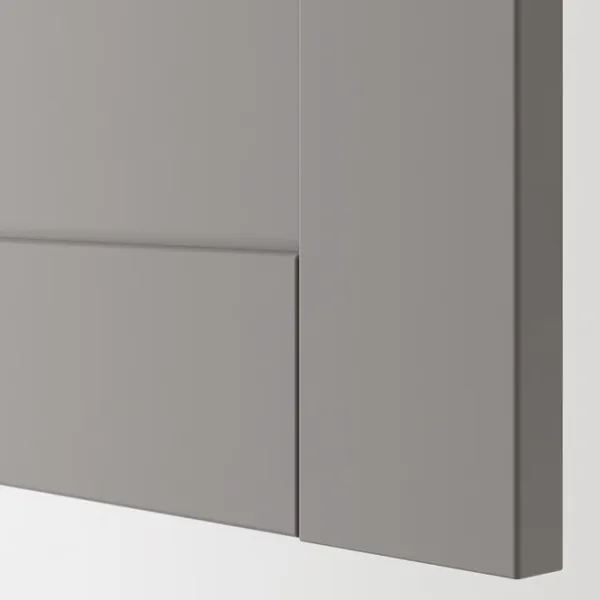подвеснои шкаф для ваннои комнаты Ikea Enhet МДФ / Белый photo 2