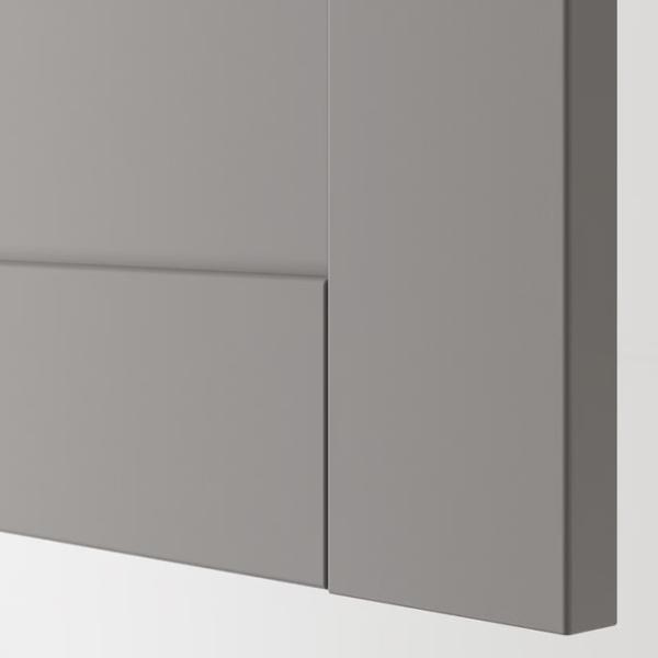 подвеснои шкаф для ваннои комнаты Ikea Enhet МДФ / Белый photo 2