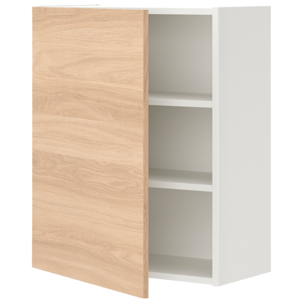 Dulap suspendat pentru baie Ikea Enhet MDF / White photo 1
