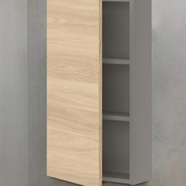 Dulap suspendat pentru baie Ikea Enhet MDF / Grey photo 3