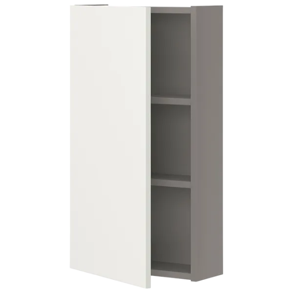 Dulap suspendat pentru baie Ikea Enhet MDF / Grey photo 1
