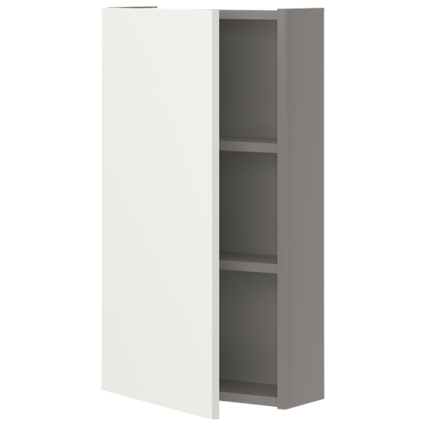 Dulap suspendat pentru baie Ikea Enhet MDF / Grey photo 1