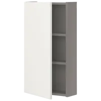 подвеснои шкаф для ваннои комнаты Ikea Enhet МДФ / Grey