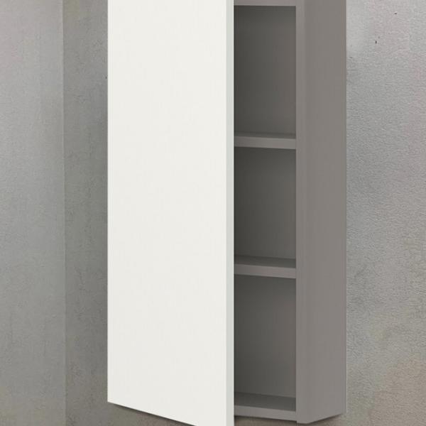 Dulap suspendat pentru baie Ikea Enhet MDF / Grey photo 2