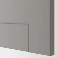 подвеснои шкаф для ваннои комнаты Ikea Enhet МДФ / Grey photo 4