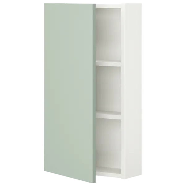 подвеснои шкаф для ваннои комнаты Ikea Enhet МДФ / Белый photo 1
