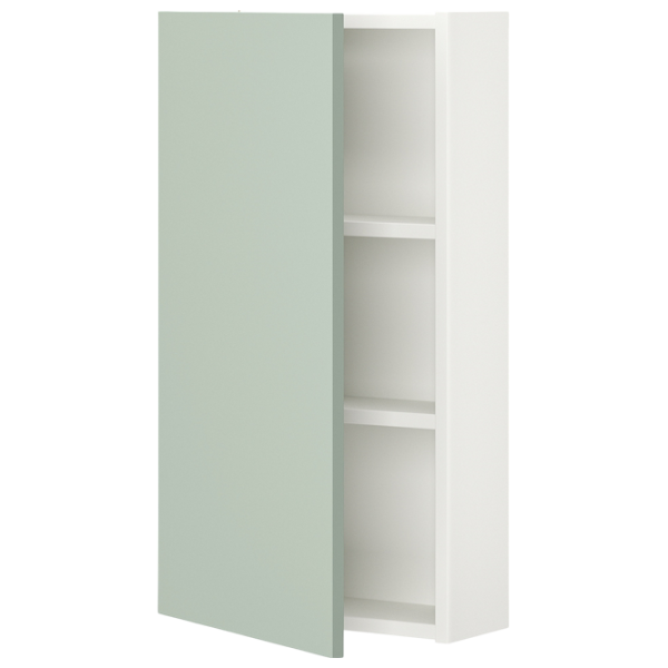 подвеснои шкаф для ваннои комнаты Ikea Enhet МДФ / Белый photo 1