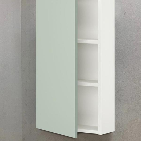 подвеснои шкаф для ваннои комнаты Ikea Enhet МДФ / Белый photo 2