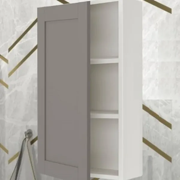 подвеснои шкаф для ваннои комнаты Ikea Enhet МДФ / Белый photo 2