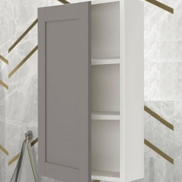 подвеснои шкаф для ваннои комнаты Ikea Enhet МДФ / Белый photo 2