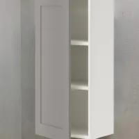 Dulap suspendat pentru baie Ikea Enhet MDF / White photo 2
