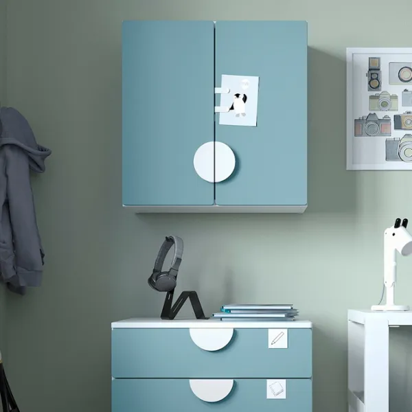 Dulap suspendat Ikea Smastad Blue photo 2