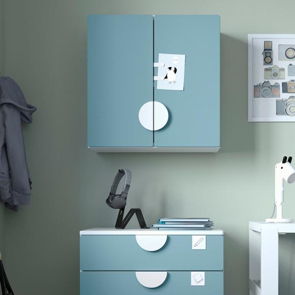 Dulap suspendat Ikea Smastad Blue photo 2