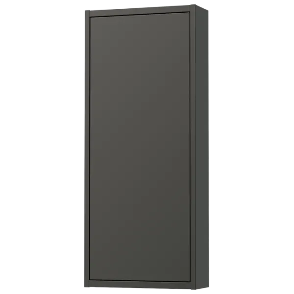 подвеснои шкаф для ваннои комнаты Ikea Havback МДФ / Тёмно-серый photo 1