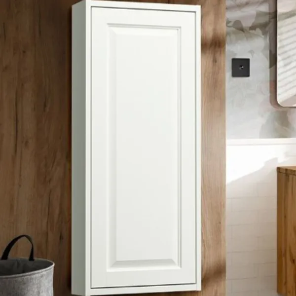 подвеснои шкаф для ваннои комнаты Ikea Tannforsen МДФ / Белый photo 2