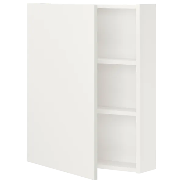 подвеснои шкаф для ваннои комнаты Ikea Enhet МДФ / Белый photo 1