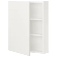 Dulap suspendat pentru baie Ikea Enhet MDF / White
