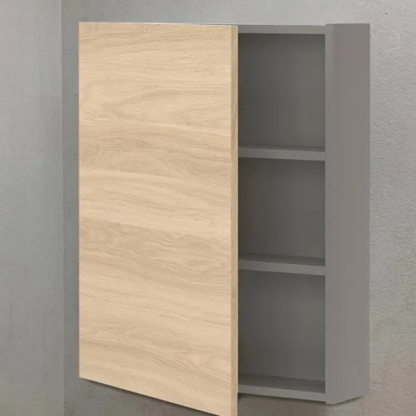 Dulap suspendat pentru baie Ikea Enhet MDF / Grey photo 2