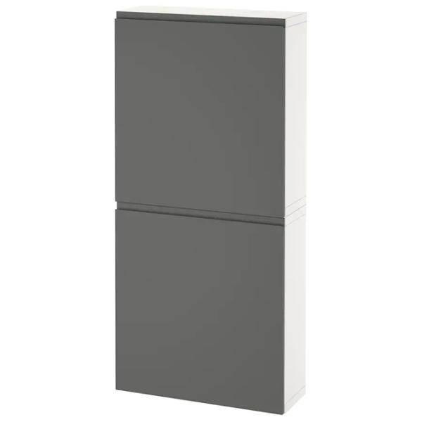 Навесные шкафы Ikea Besta Тёмно-серый photo 1