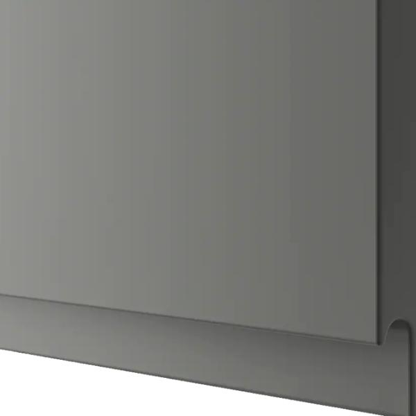 Навесные шкафы Ikea Besta Тёмно-серый photo 2