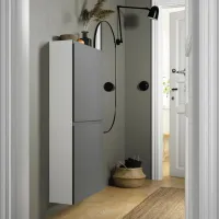 Dulap suspendat Ikea Besta Dark Gray photo 5