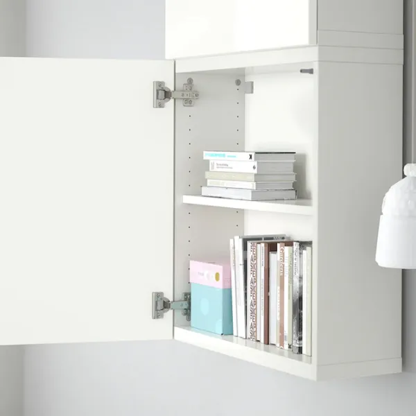 Dulap suspendat Ikea Besta White photo 2